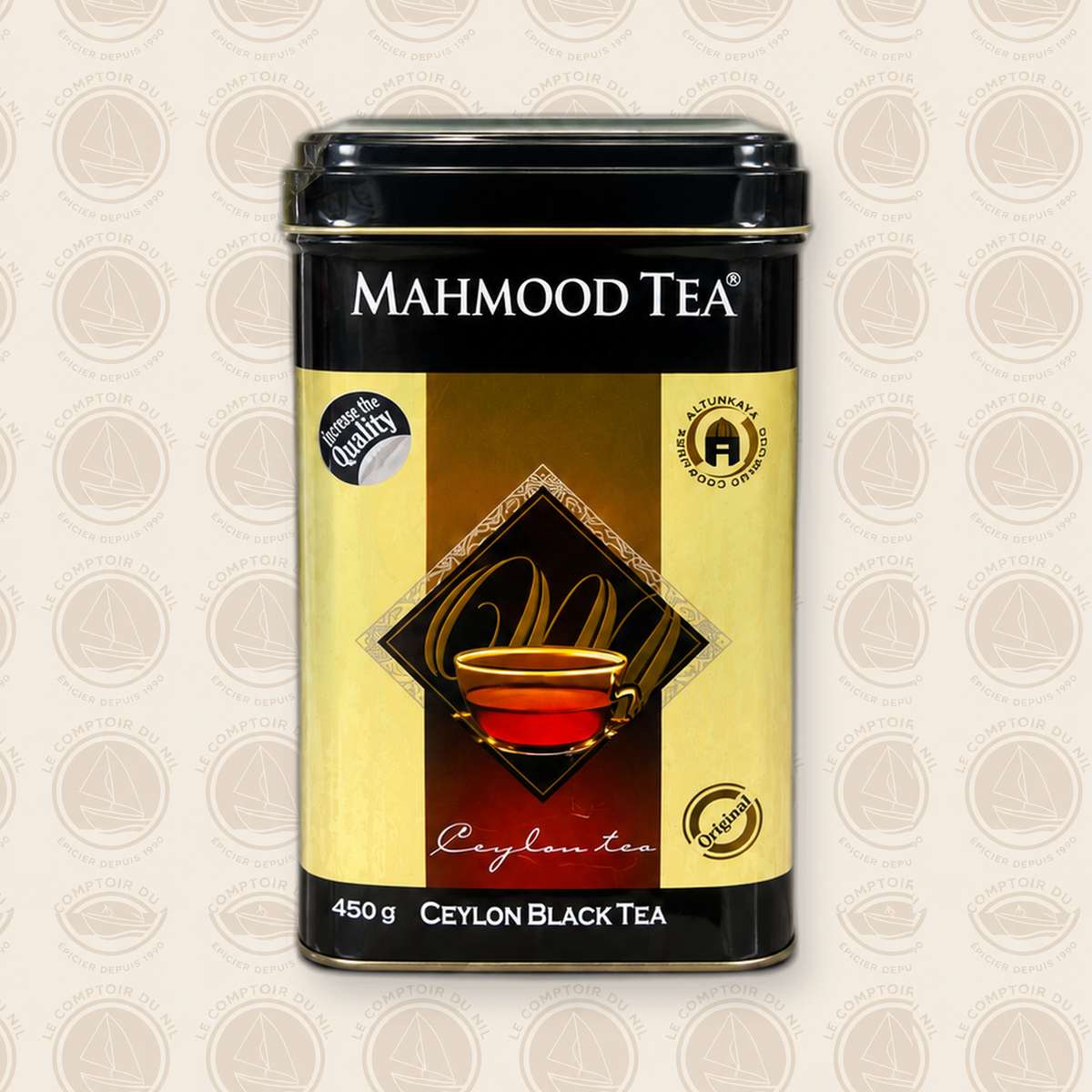 Mahmood Tea – Thé Noir de Ceylan Premium | Goût Riche et Arôme Élégant – 450 g Le comptoir du Nil : produits orientaux en ligne