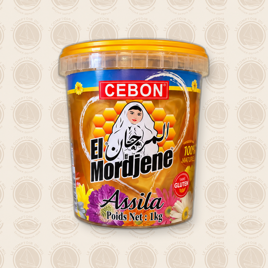 Miel Assila El Mordjene – Pot 1 kg Le comptoir du Nil : produits orientaux en ligne