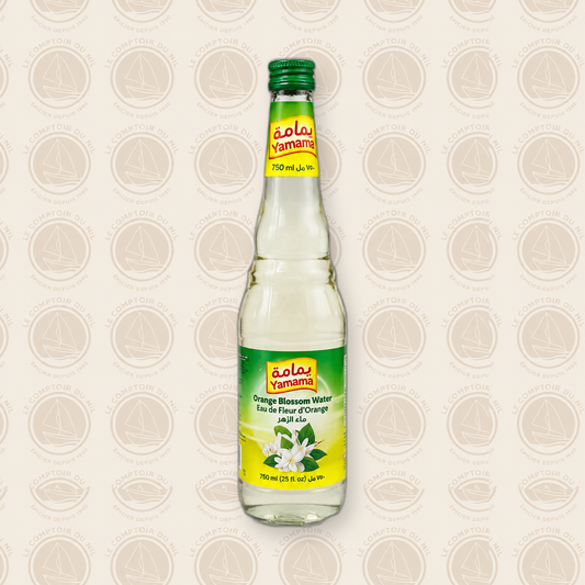 Yamama – Eau de fleur d’oranger 300 ml/750ml | Arôme floral naturel pour desserts et boissons yamama
