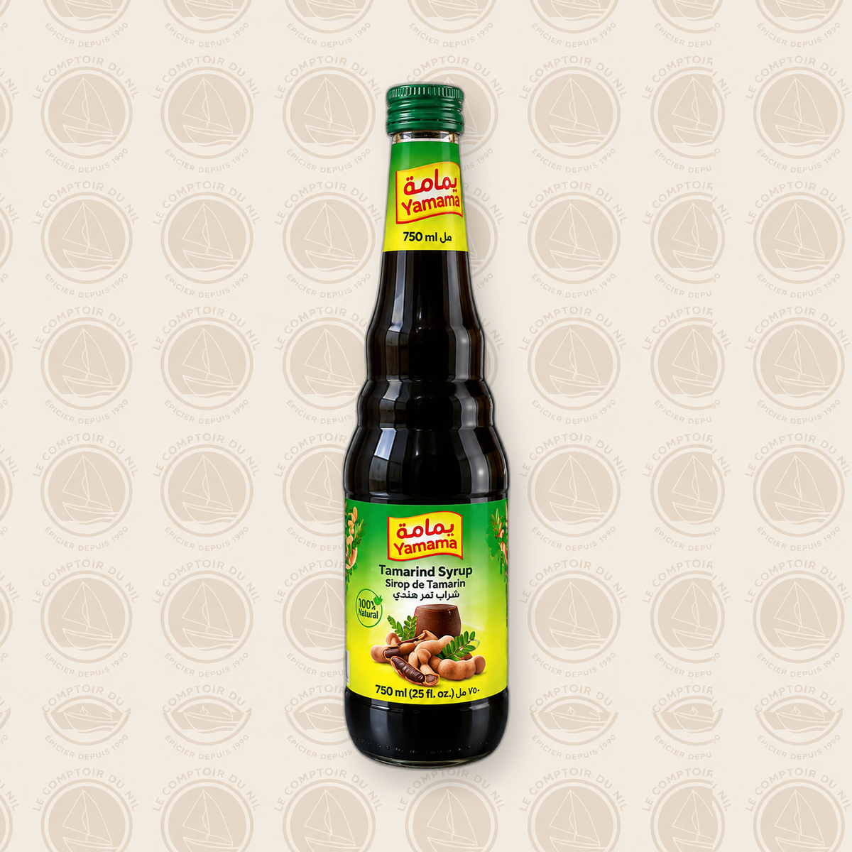 Sirop de Tamarin Yamama 750ml – Boisson Orientale Rafraîchissante Le comptoir du Nil : produits orientaux en ligne