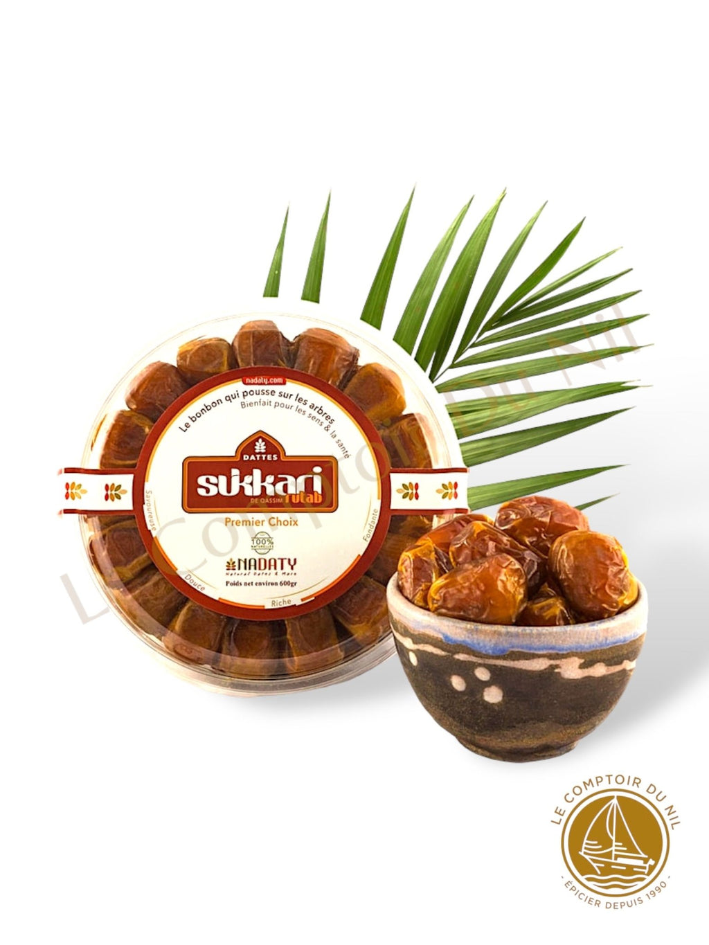 Produits orientaux : dates sukkari