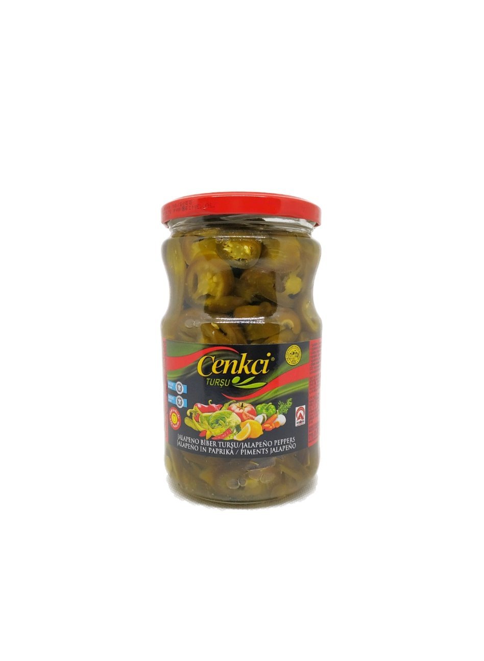 Piments Jalapeño Marinés Cenkci Turşu 650g – Saveur Relevée et Authentique