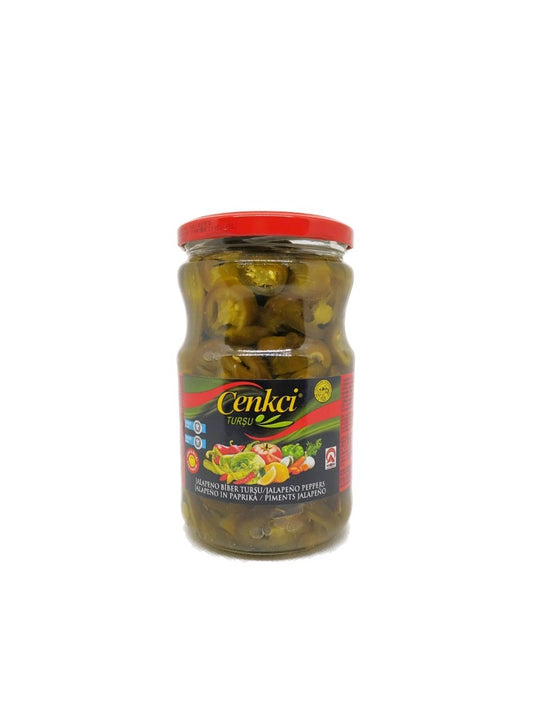 Piments Jalapeño Marinés Cenkci Turşu 650g – Saveur Relevée et Authentique