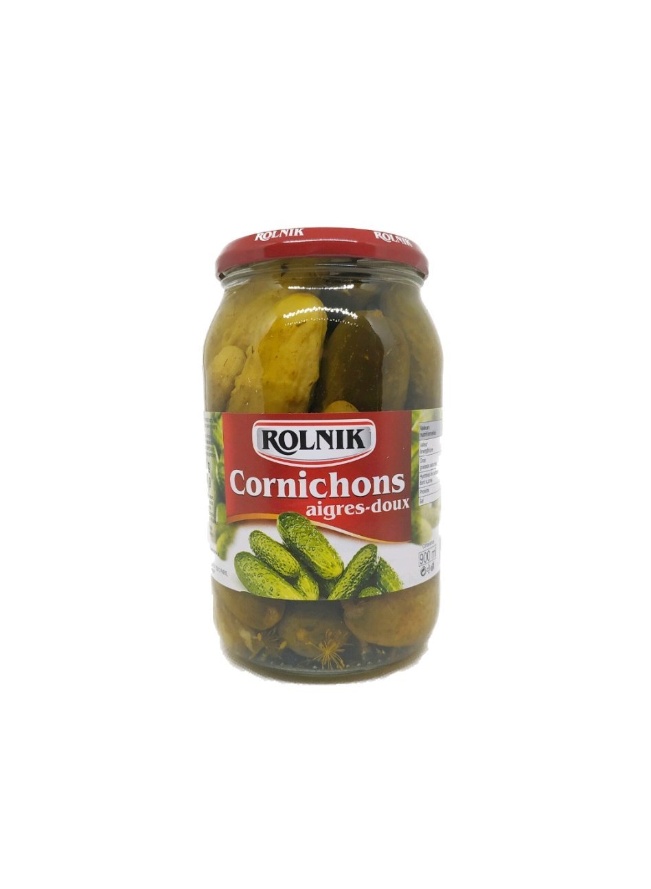 Produits orientaux en ligne : Rolnik - Cornichons aigres-doux