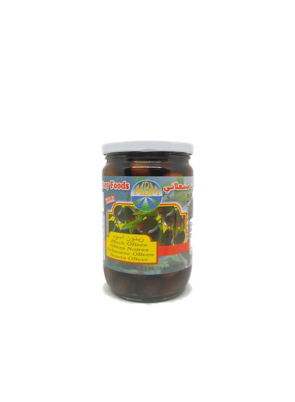 Produits orientaux en ligne : Mechelany Foods - Olives noires