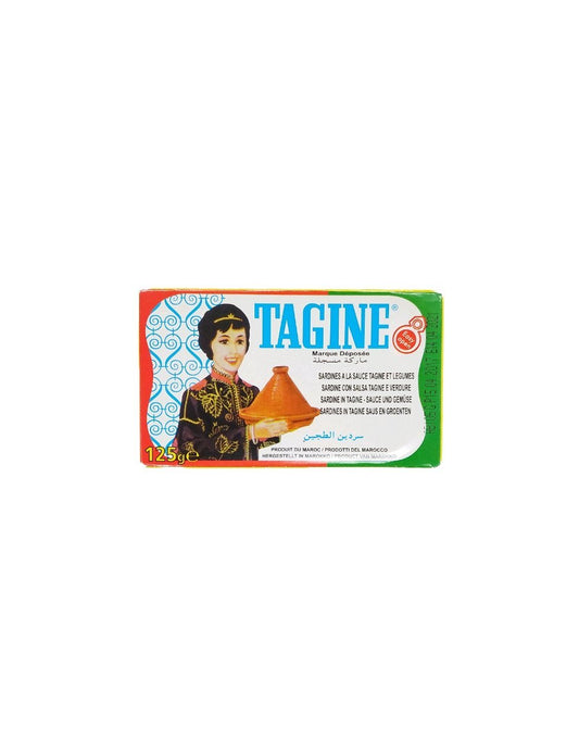 Produits orientaux en ligne : Tagine - Sardines à la sauce tajine et légumes