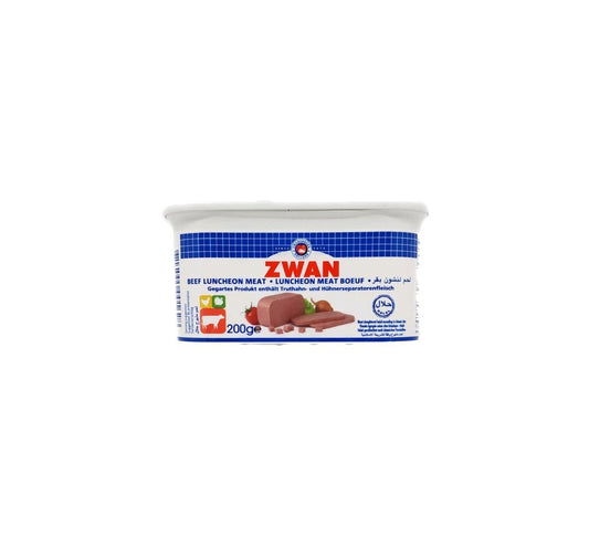 Produits orientaux en ligne : Zwan - Beef luncheon meat 200g