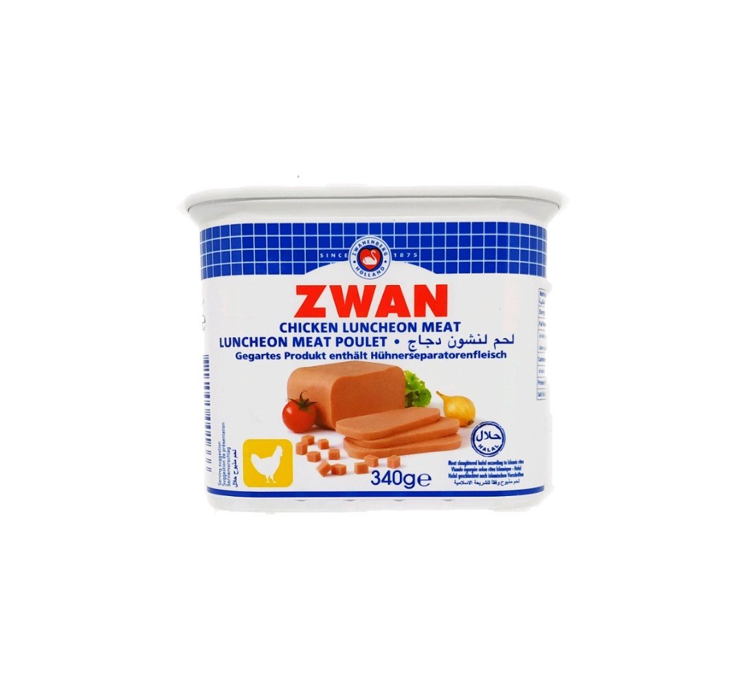 Produits orientaux en ligne : Zwan - Chicken luncheon meat 340g
