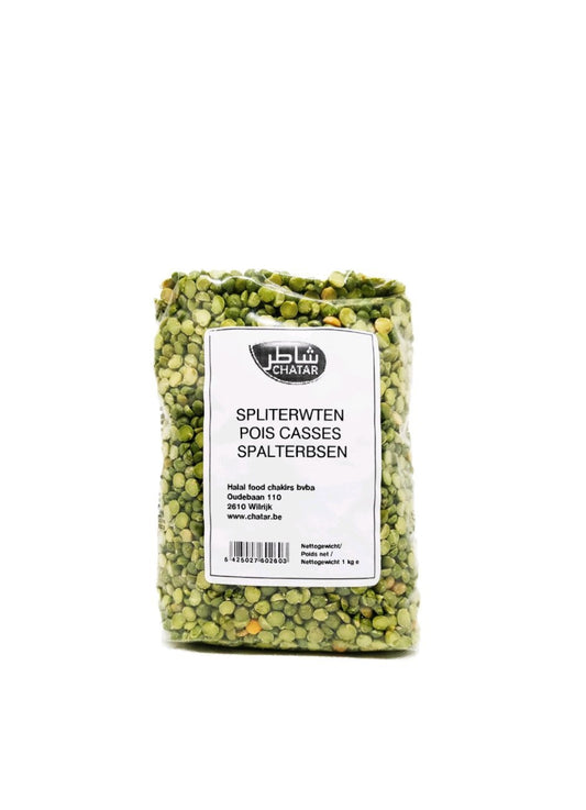 Produits orientaux en ligne : Chatar - Pois cassés verts