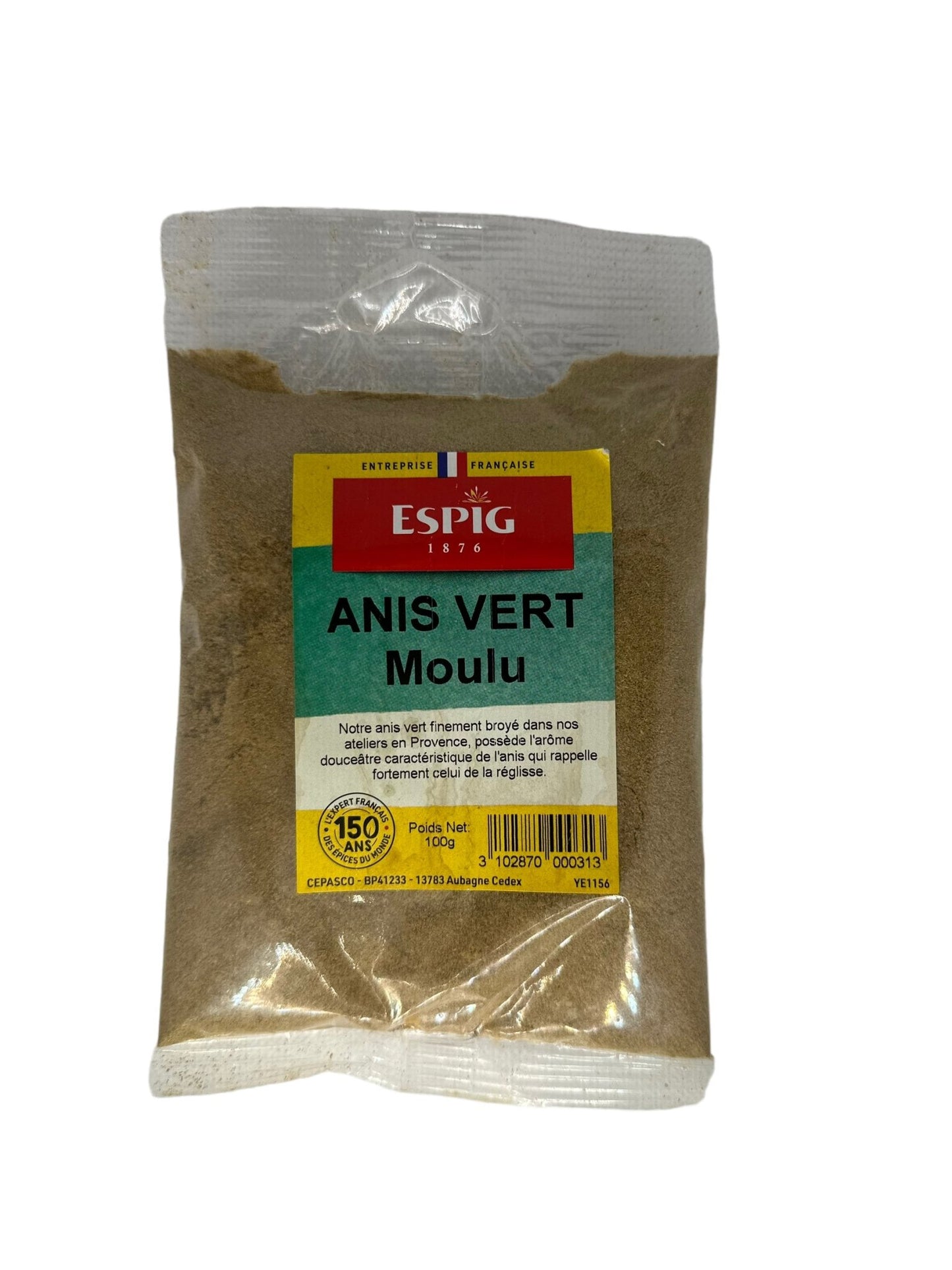 Produits orientaux : Espig anis vert moulu 