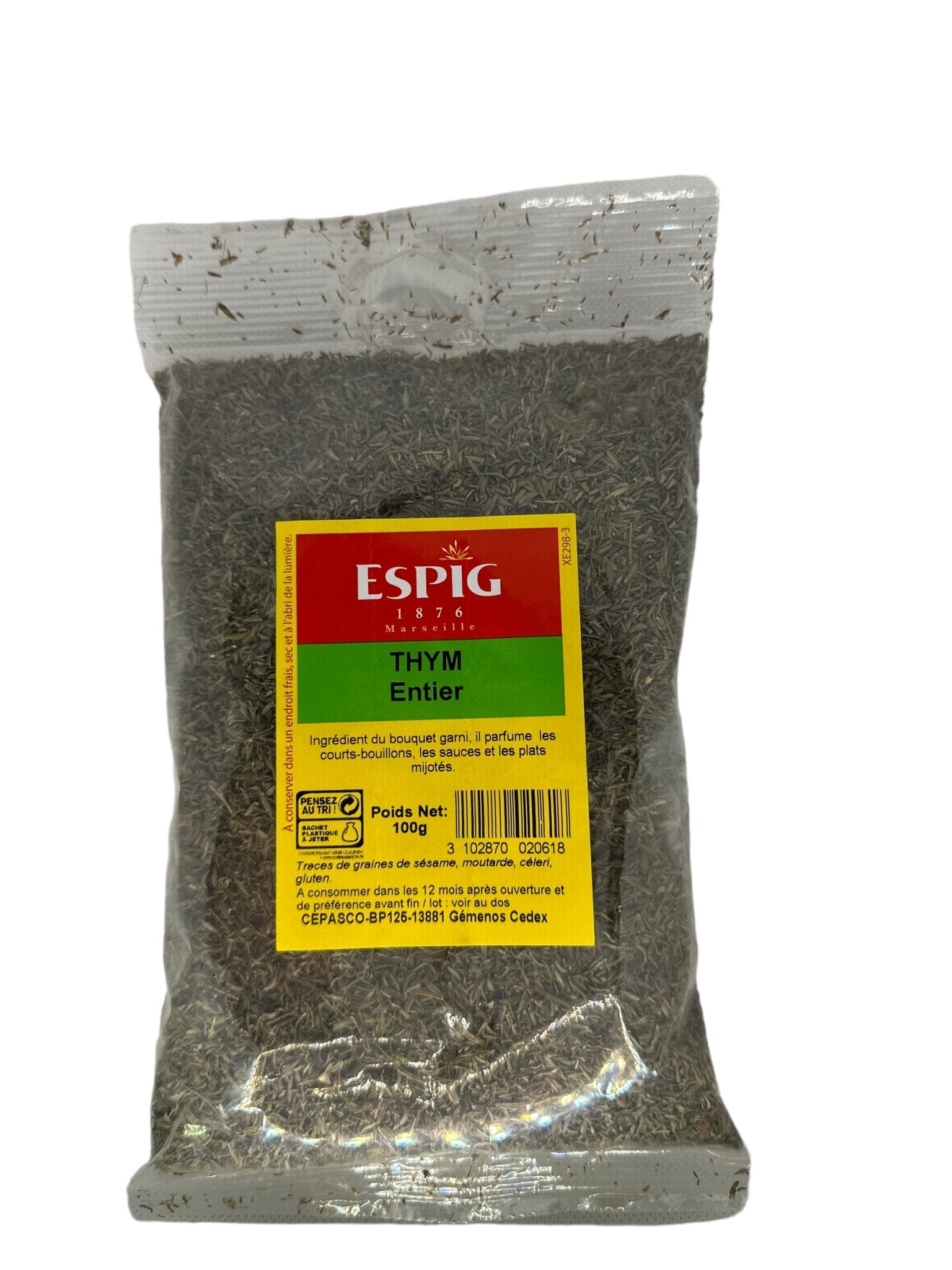 Produits orientaux : Thym entier