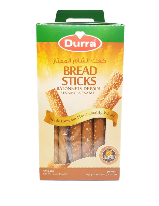 Durra – Bâtonnets de Pain au Sésame 454g | Croustillants & Savoureux