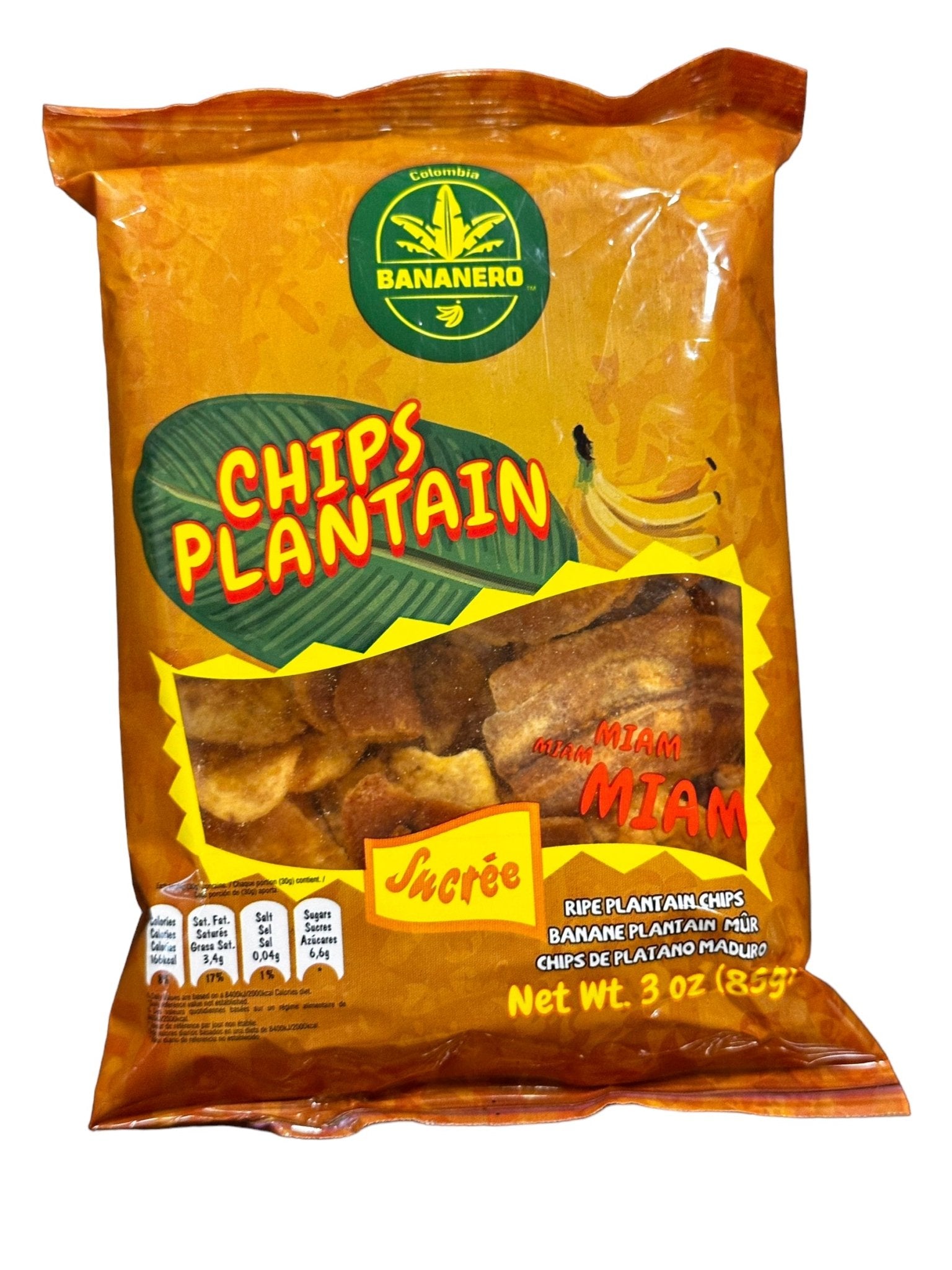 Bananero - Chips Plantain sucrée