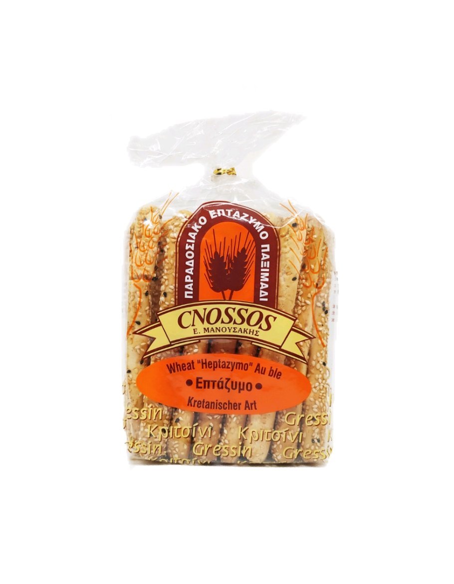 Produits orientaux en ligne: Cnossos - Breadsticks "Au blé"