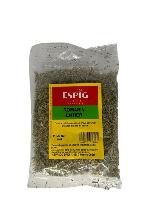 Produits orientaux : romarin entier 