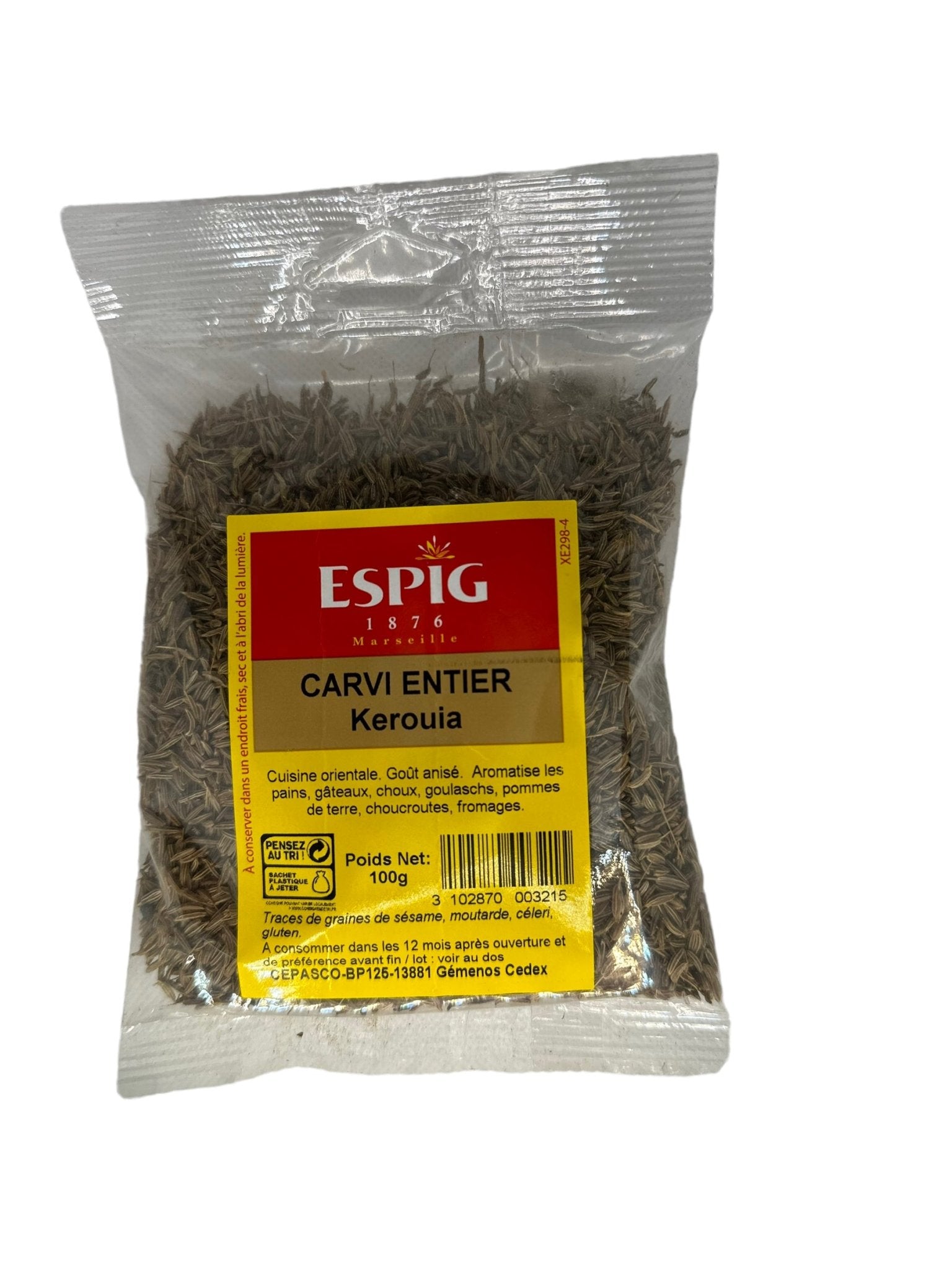 Produits orientaux : carvi entier