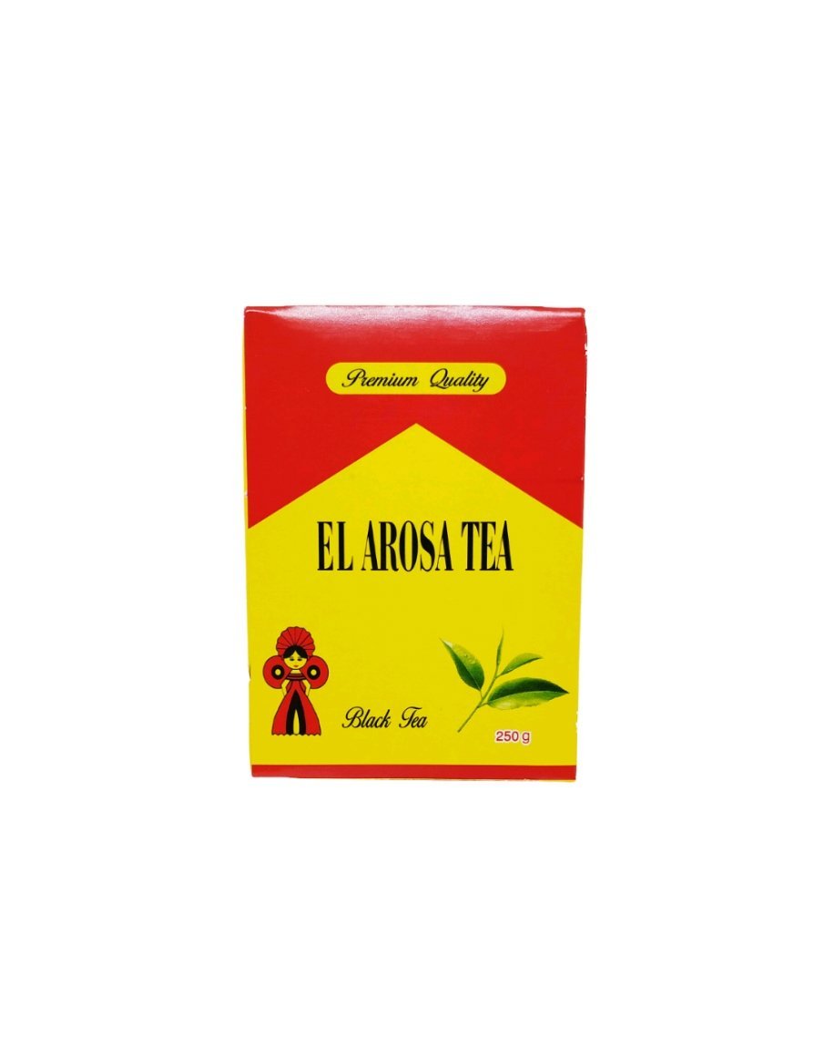 Thé Noir Égyptien El Arosa – Thé Traditionnel du Moyen-Orient | Saveur Intense & Authentique – 250g