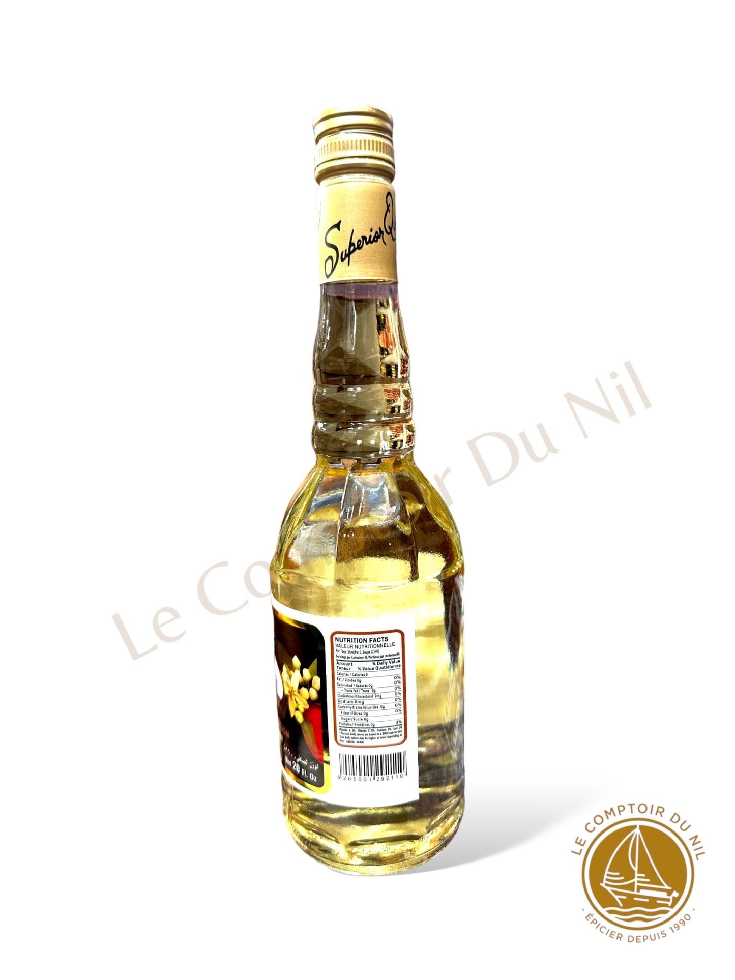 Anjar – Arôme de fleur d’oranger 300 ml / 600 ml | Eau florale naturelle pour pâtisserie composition