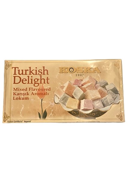 Koska - Turkish delight à la rose, pistache et mélange de saveurs