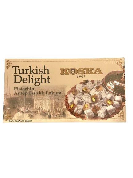 Koska - Turkish delight à la rose, pistache et mélange de saveurs