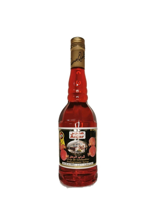 Anjar – Sirop de grenadine 600 ml | Sirop de grenade libanais pour cocktails et desserts