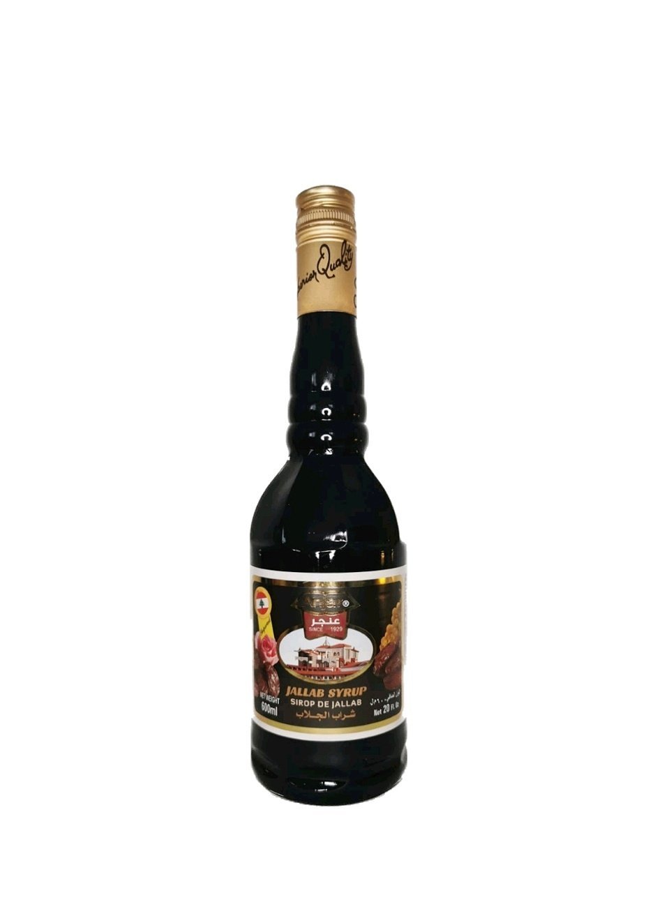 Anjar – Sirop de Jallab 600 ml | Boisson libanaise à base de dattes et caroube
