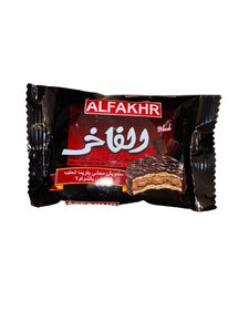 ALFAKHR - Biscuit à la crème enrobées de chocolat / chocolat blanc