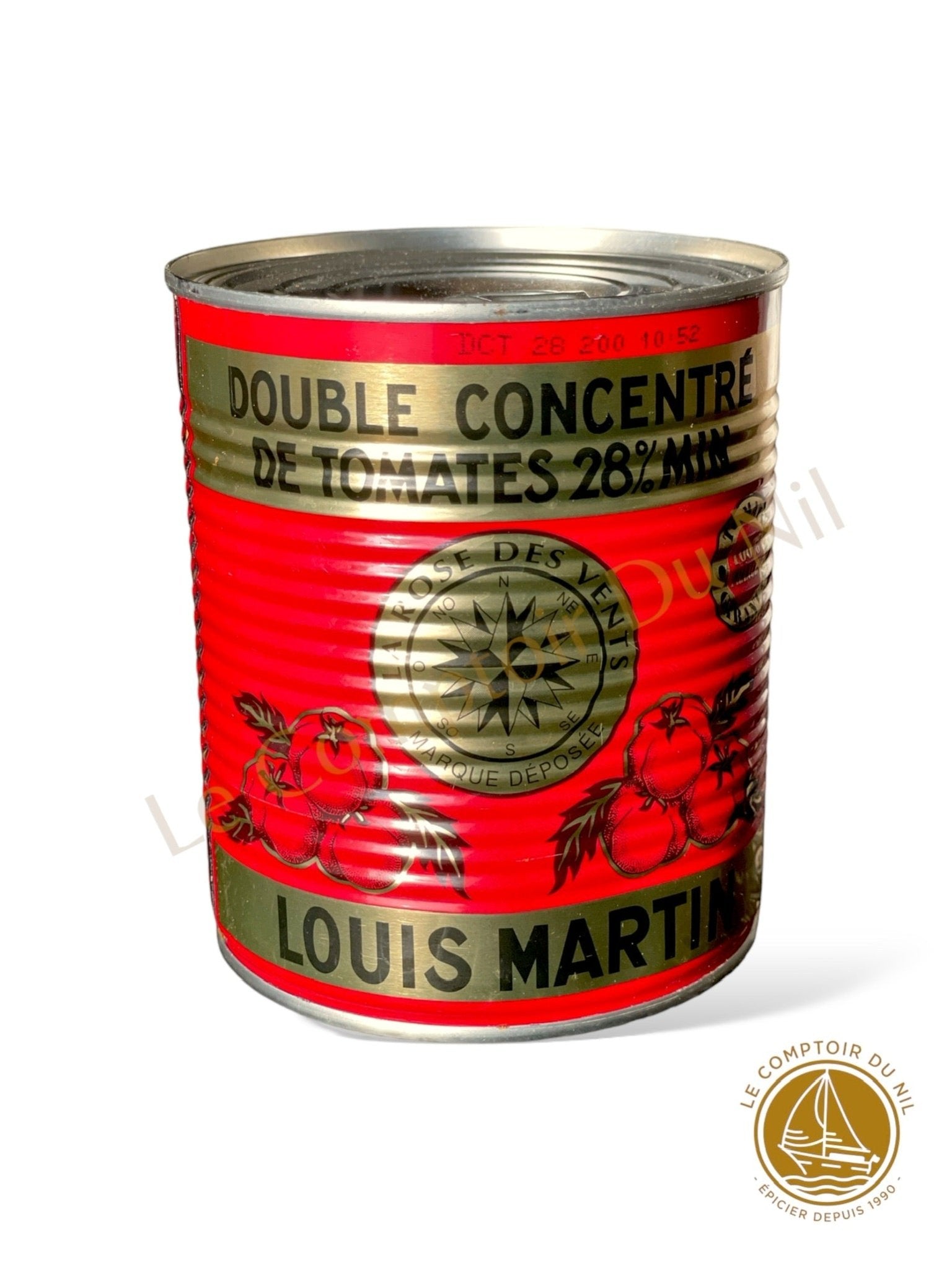Louis Martin – Double Concentré de Tomates 28% 880g | Saveur Intense et Naturelle
