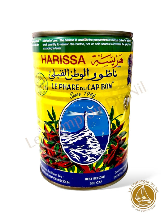 Le Phare du Cap Bon – Harissa Tunisienne 380g | Pâte de Piment Authentique et Relevée
