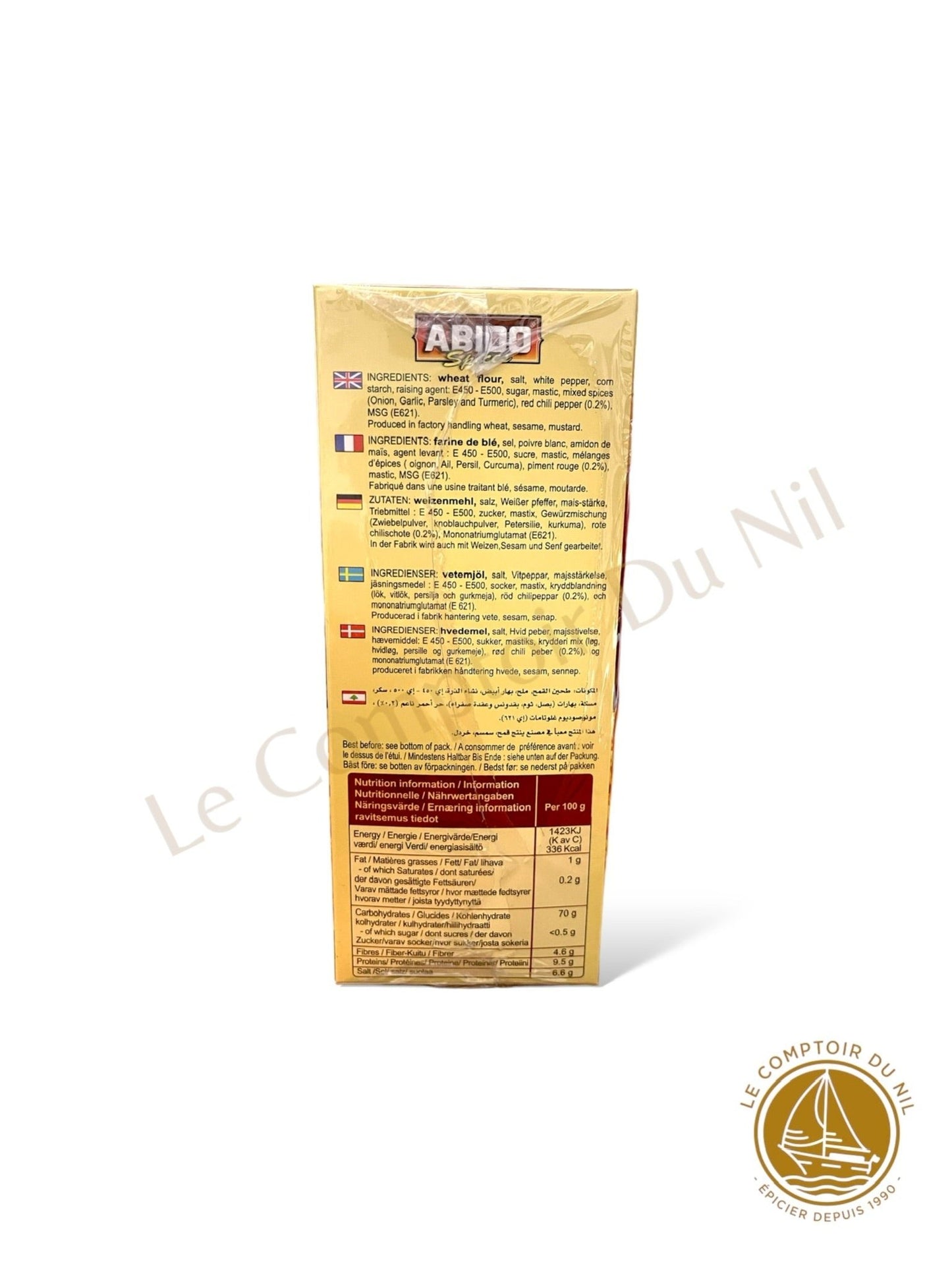 Abido - Chapelure Piquante Croustillante Crispy