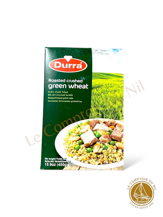 Blé Vert Concassé Torréfié Durra 450 g – Saveur Authentique du Moyen-Orient