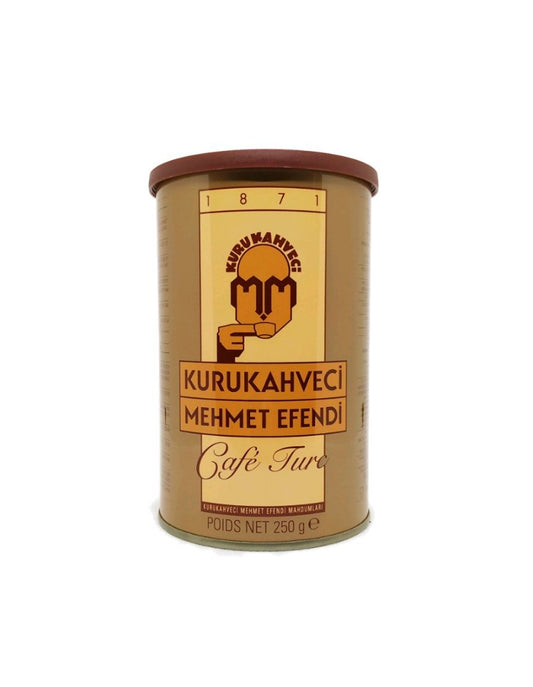 Kurukahveci Mehmet Efendi – Café Turc Authentique | Torréfaction Traditionnelle depuis 1871 – 250 g / 500 g
