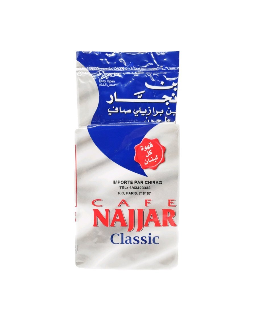 Café Najjar Classic – Café Libanais Authentique 100% Arabica | Goût Riche et Équilibré – 200g